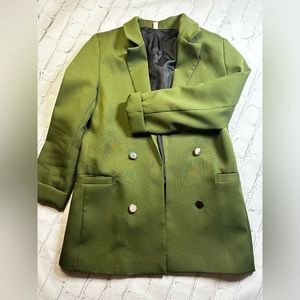 Women’s Blazer, army green